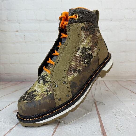 Wolverine Halo Spartan UNSC Limited Edition Camouflage Boots Mens Size 5.5M - Picture 3 of 10